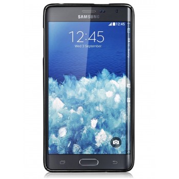 Galaxy Note Edge deklas silikoninis "Imuca" + apsaugine plevele